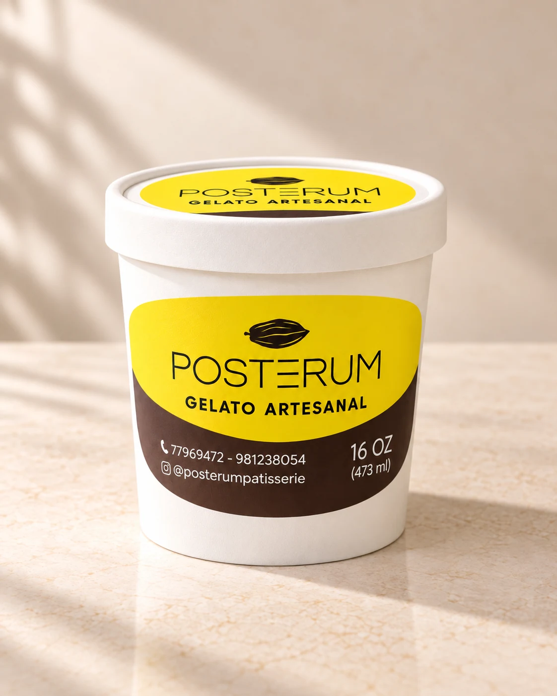 Envase POSTERUM de 16 oz